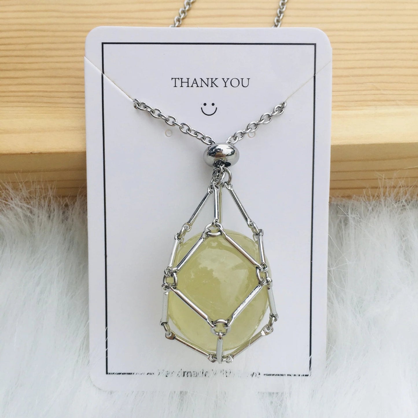 Celestique™ - Verstelbare Kristallen Stenen Houder Ketting