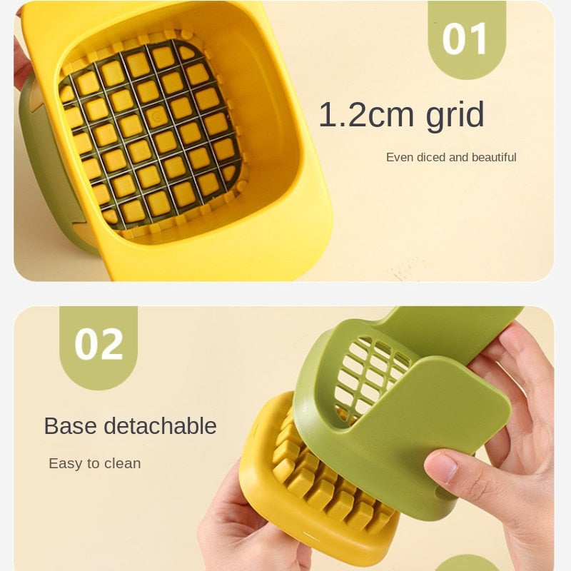 1+1 Gratis | Multifunctionele Groente Hakmolen