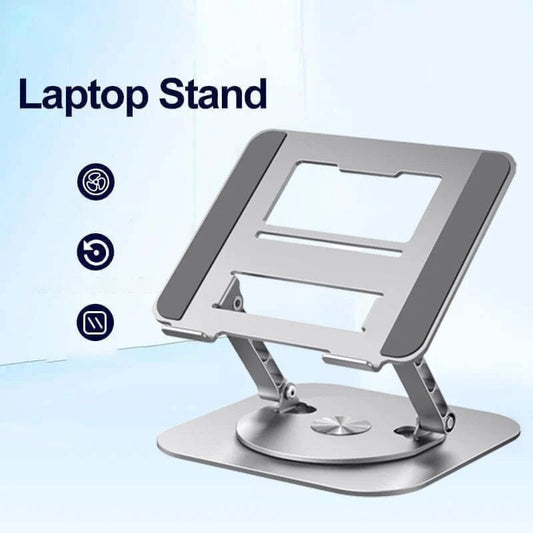 LaptopPro360° Stand - Roterende Aluminium Laptop Tablet Stand