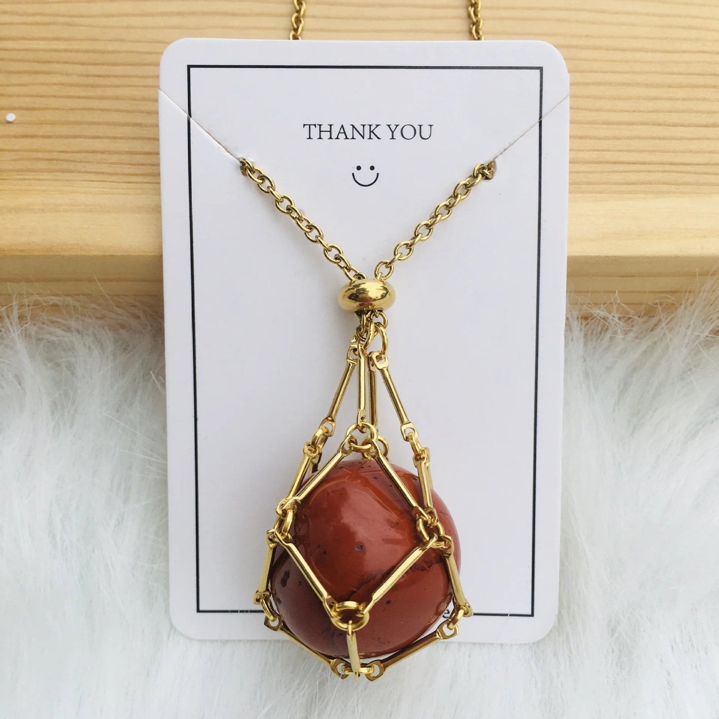 Celestique™ - Verstelbare Kristallen Stenen Houder Ketting