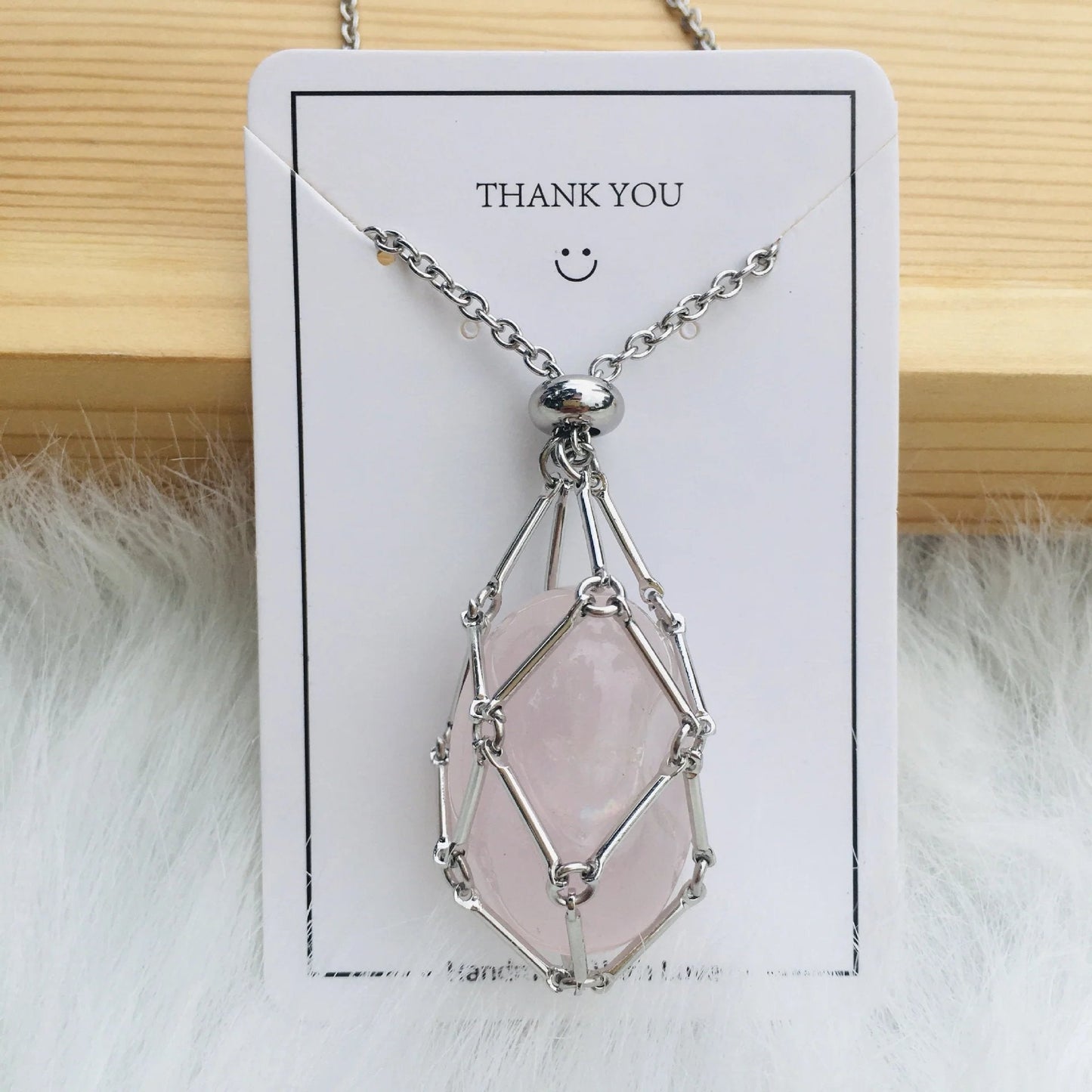 Celestique™ - Verstelbare Kristallen Stenen Houder Ketting