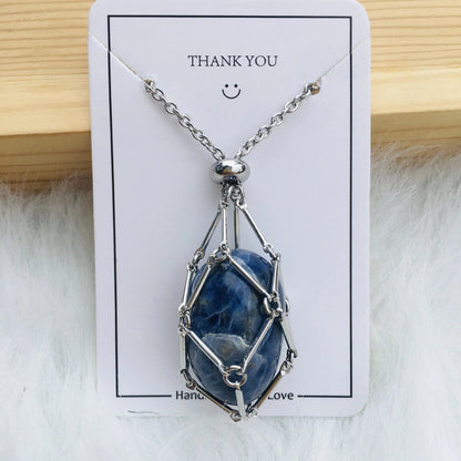 Celestique™ - Verstelbare Kristallen Stenen Houder Ketting