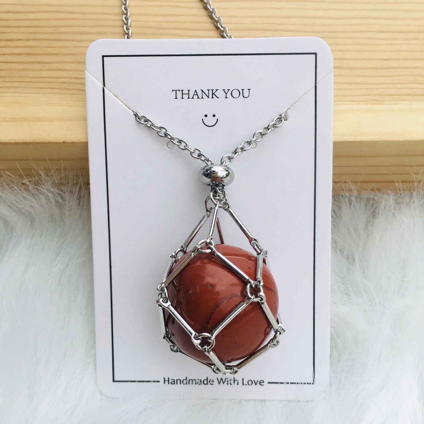 Celestique™ - Verstelbare Kristallen Stenen Houder Ketting