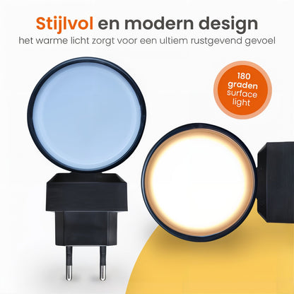 1 + 1 gratis Luminoos | Dimbare Nachtlamp