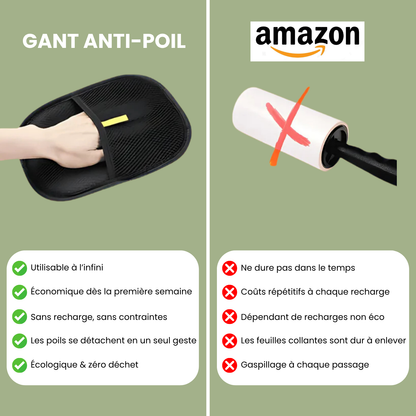 Powtopia™ – Herbruikbare & Ecologische Anti-Haar Handschoen
