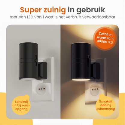 1 + 1 gratis Luminoos | Dimbare Nachtlamp