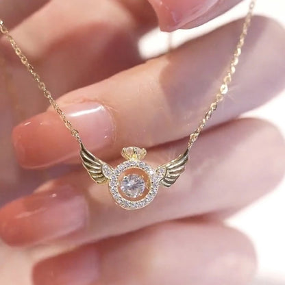 Celestique™ - Elegante Ketting met Engelen Vleugels
