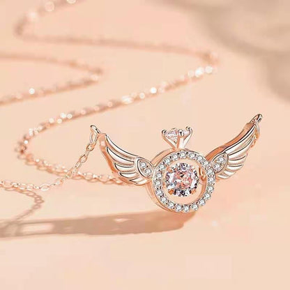 Celestique™ - Elegante Ketting met Engelen Vleugels