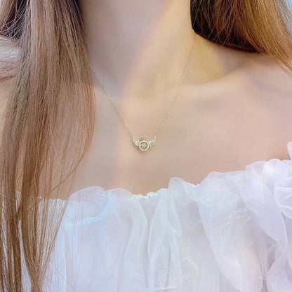 Celestique™ - Elegante Ketting met Engelen Vleugels
