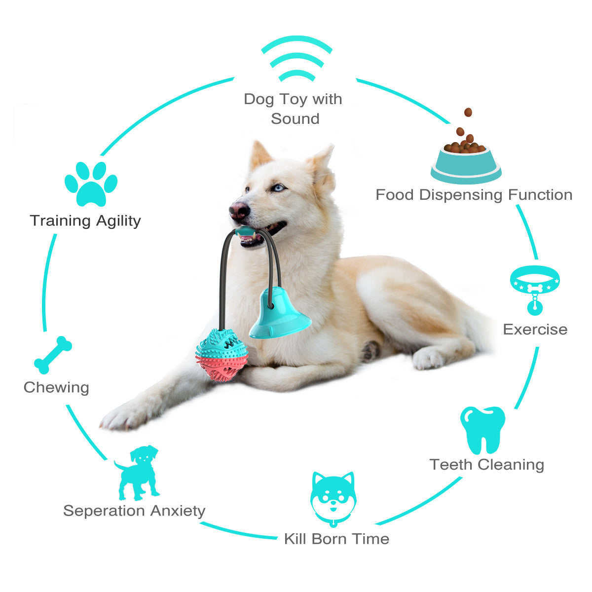 Powtopia™ TugToy - Interactief Touwtrek Speelgoed
