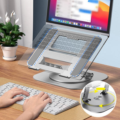 LaptopPro360° Stand - Roterende Aluminium Laptop Tablet Stand