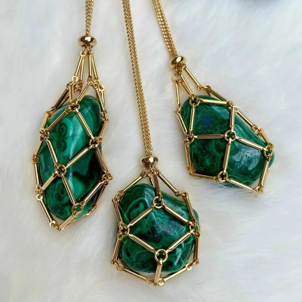 Celestique™ - Verstelbare Kristallen Stenen Houder Ketting
