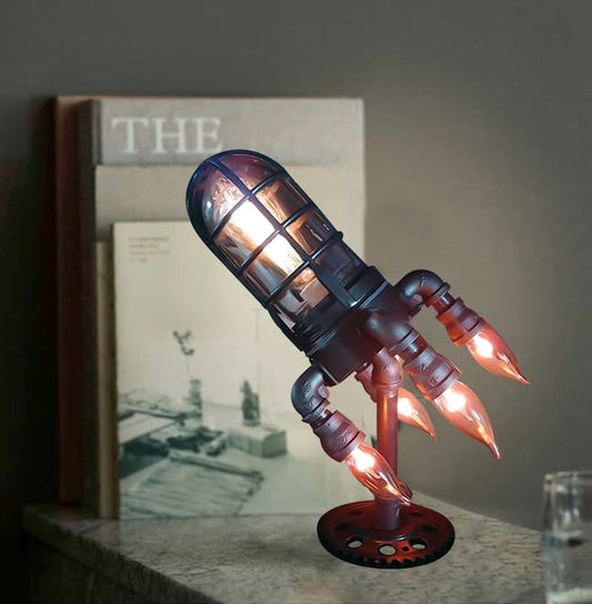 Luminoos™ - Retro Starship Lamp
