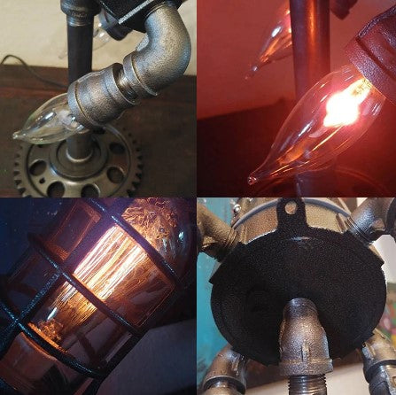 Luminoos™ - Retro Starship Lamp