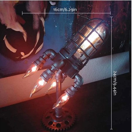 Luminoos™ - Retro Starship Lamp