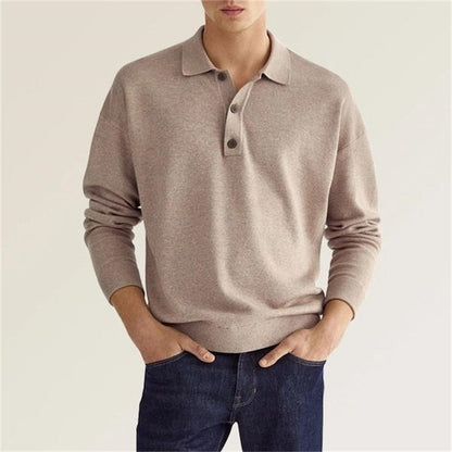 Elegance Allure™  - Elegante polo met lange mouwen