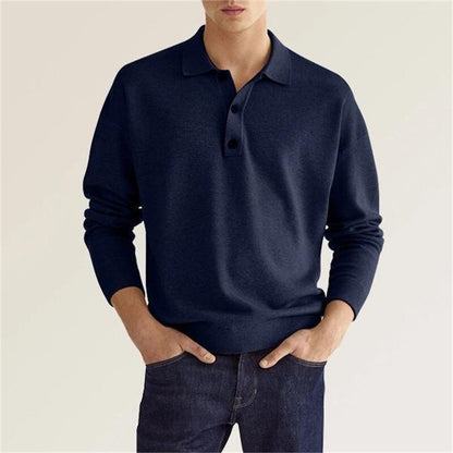Elegance Allure™  - Elegante polo met lange mouwen