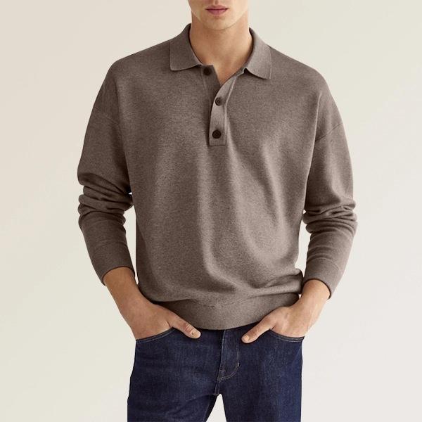 Elegance Allure™  - Elegante polo met lange mouwen
