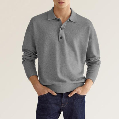 Elegance Allure™  - Elegante polo met lange mouwen