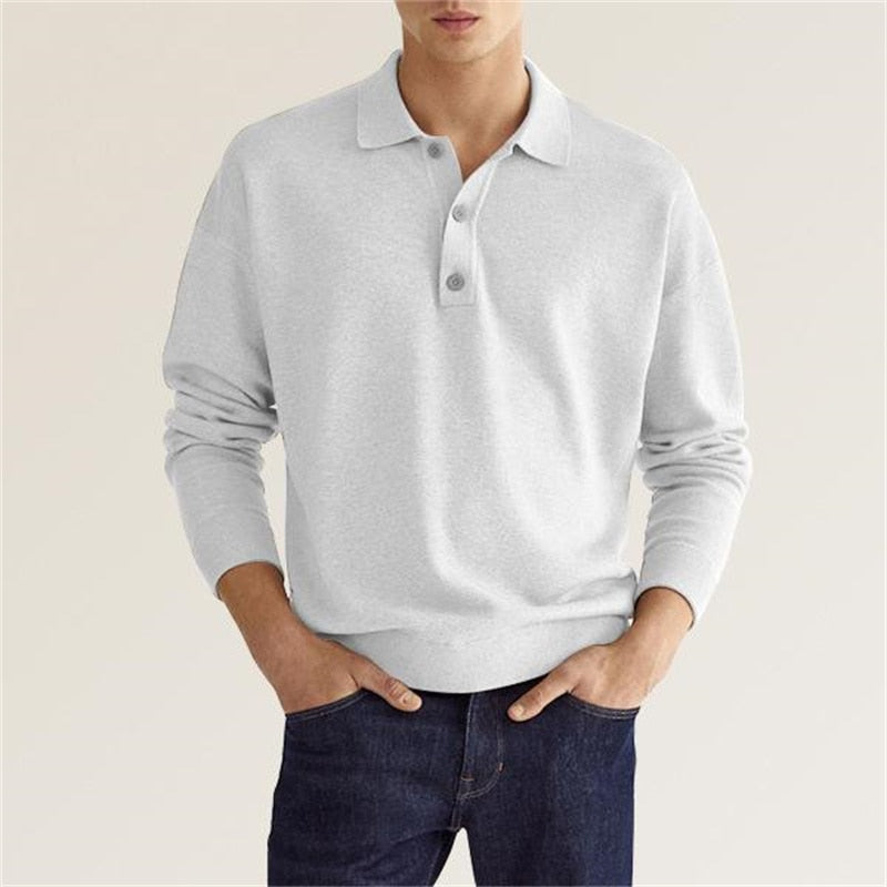 Elegance Allure™  - Elegante polo met lange mouwen